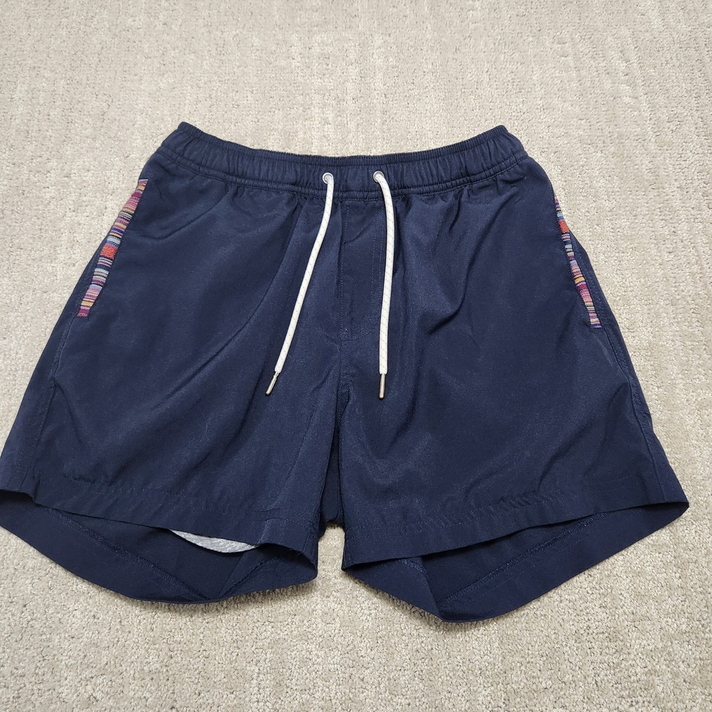 Wowie Shorts Women Small Nomad Lined Performance Running Aztec Blue Athleisure
